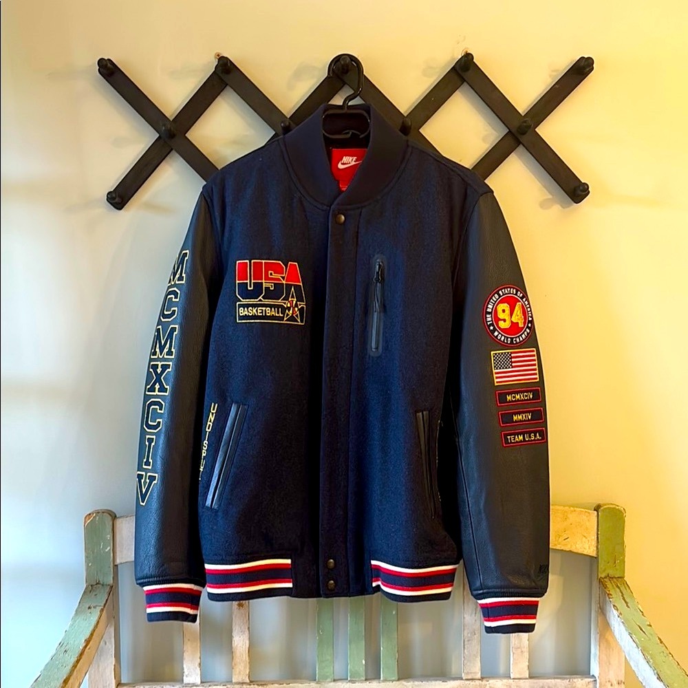 Deadstock Nike USA Basketball Varsity Jacket (1994 Dream Team II Tribute).